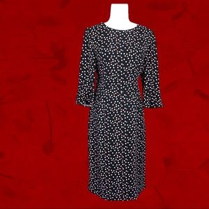 Boden Delia Pop Spot in Black Polka Dot